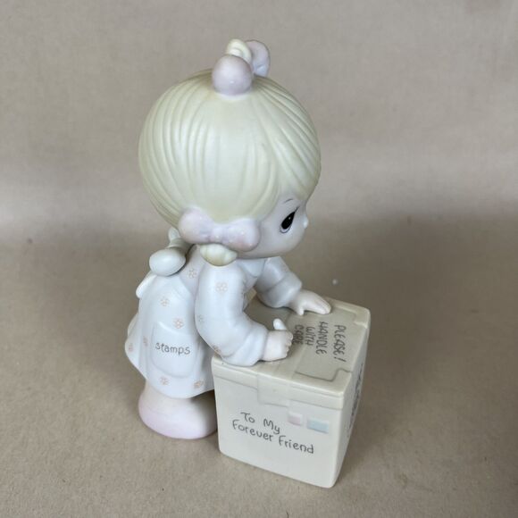 Precious Moments “Sharing is Universal” To My Forever Friend E-0007 1987‎ Boxed - Picture 3 of 9